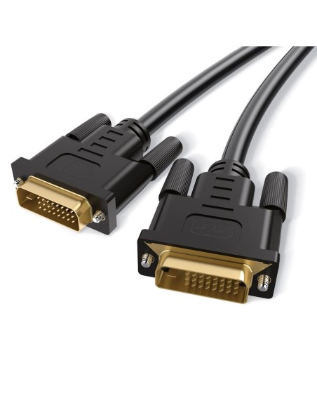 DVI-D 24 + 1 Enlace doble 1.8M macho a macho V1.4