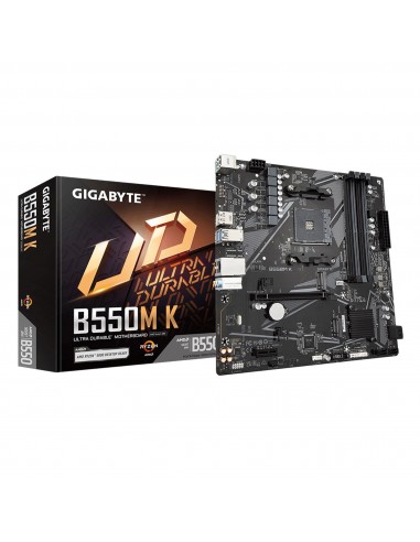 Placa Madre Gigabyte B550M K DDR4