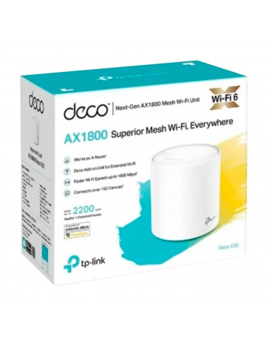 Deco TP-Link X20 WIFI 6 AX1800 1-PACK