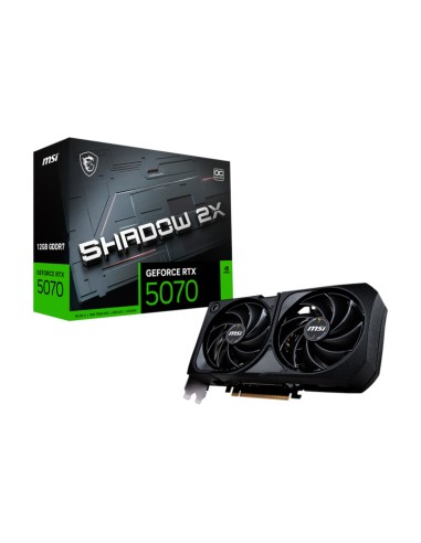 Tarjeta de Video MSI RTX 5070 SHADOW 2X 12G OC