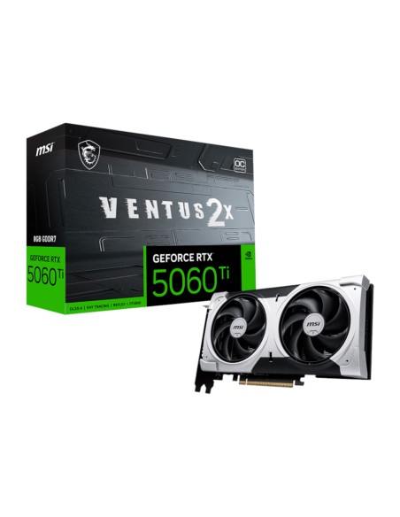 Tarjeta de Video MSI RTX 5060 TI Ventus 2X 8G OC PLUS
