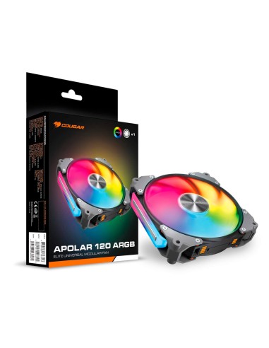 Ventilador Cougar Apolar 120 ARGB Black