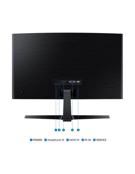 Monitor Samsung Essential S36GD 24” Curvo FHD VA 4MS 100Hz