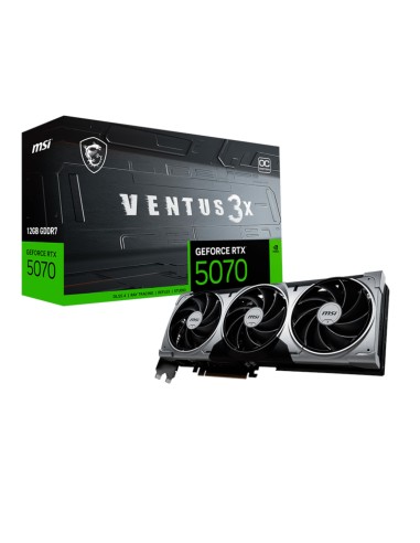 Tarjeta de Video MSI RTX 5070 Ventus 3X 12G OC