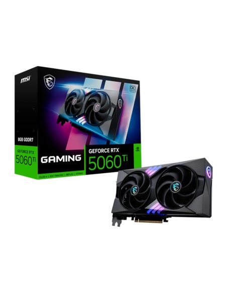 Tarjeta de Video MSI RTX 5060 TI GAMING 8G OC