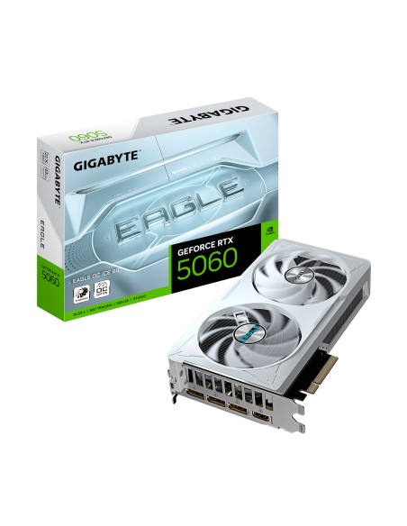 Tarjeta de Video Gigabyte RTX 5060 EAGLE OC 8GB ICE