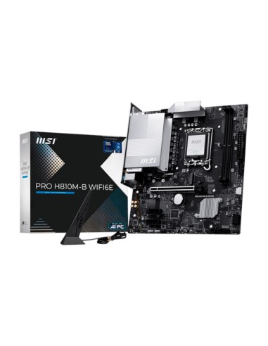 Placa Madre MSI PRO H810M-B WIFI6E