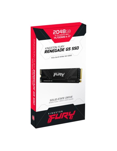 Almacenamiento NVMe Kingston FURY Renegade G5...