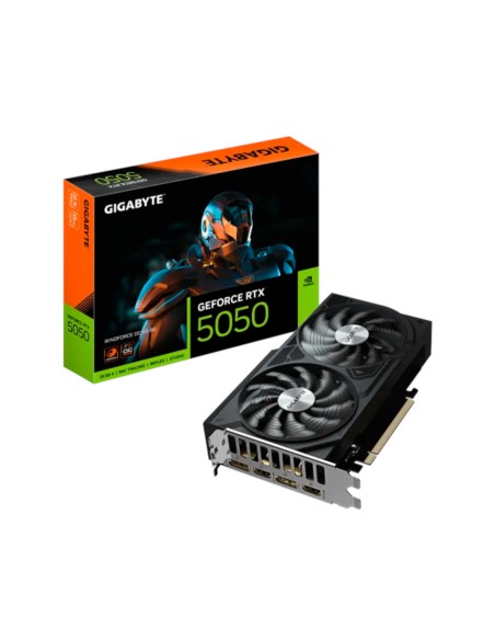 Tarjeta de Video Gigabyte RTX 5050 Windforce OC V2 8G