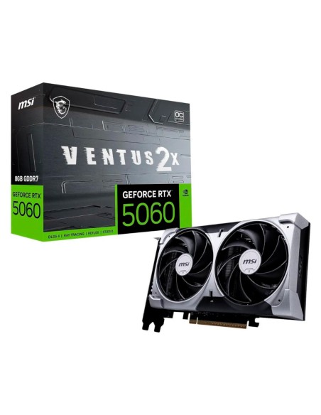 Tarjeta de Video MSI 5060 VENTUS 8GB 2X OC