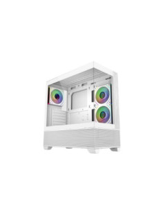 Gabinete CoolerMaster Elite 690 Wood White