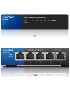 Switch Linksys SE3005 5 Puertos Gigabit No Administrable