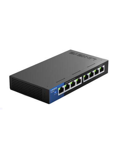 Switch Linksys SE3008 8 Puertos Gigabit No Administrable