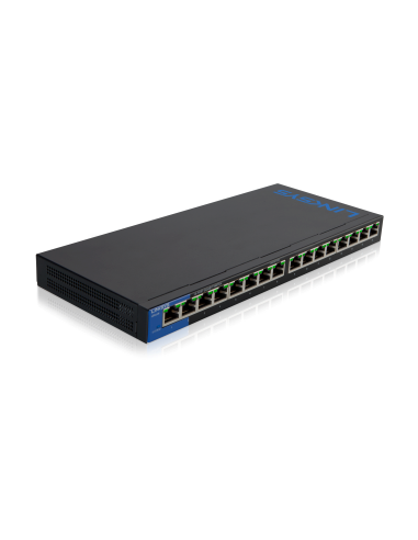 Switch Linksys LGS116P 16 Puertos Gigabit 8 PoE+ 80W