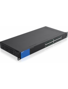 Switch Linksys LGS124P 24 Puertos Gigabit 12 PoE+ 120W 2