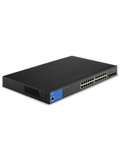Switch Administrable Linksys LGS328MPC 24 Puertos Gigabit PoE+ 410W + 4 SFP+ 10G